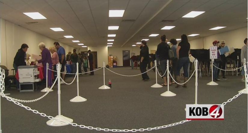 KOB News 4: Albuquerque offers same-day registration during early voting